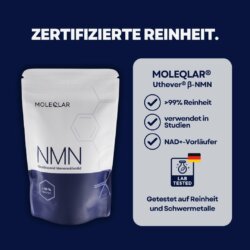 Uthever NMN von MoleQlar mit zertifizierter Reinheit