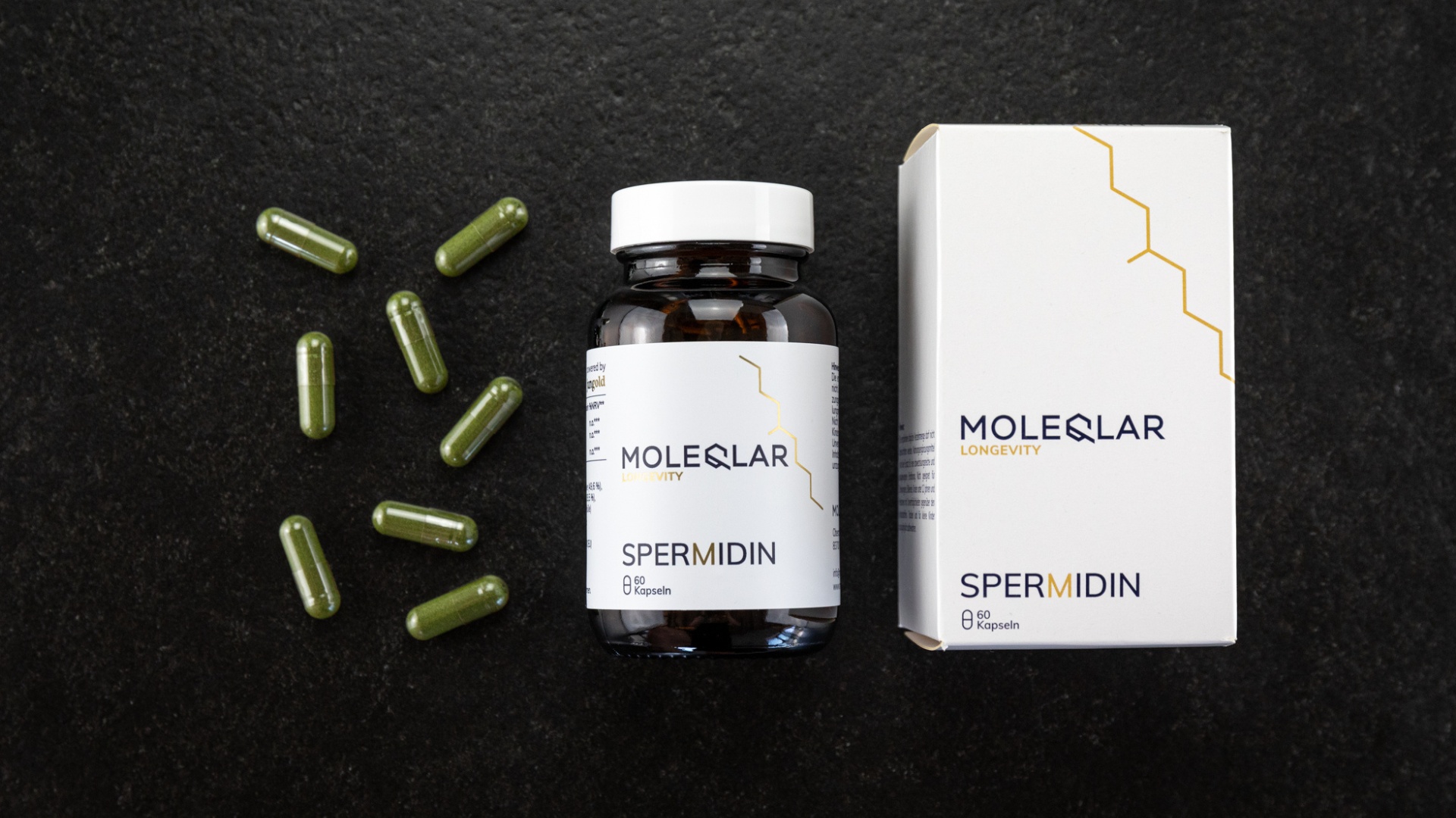 MoleQlar Spermidin - hochdosiert, glutenfrei, vegan