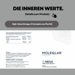 High Dose Qmega Omega3 Moleqlar Produktbild 7