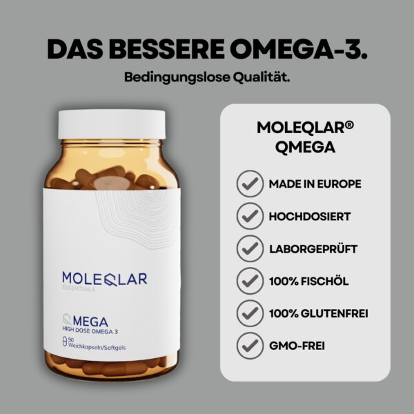 High Dose Qmega Omega3 Moleqlar Produktbild 9